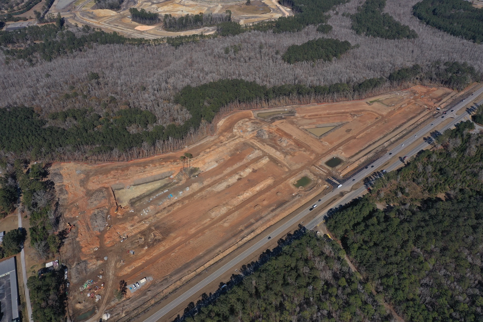 The Bower Aerial View